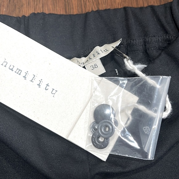 NWT HUMILITY Uakari Pant - Wide Leg - Black - Size EU 38 (US 8) - Picture 10 of 12